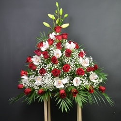 Centro de rosas y orquideas Ref. 34 - Imagen 1